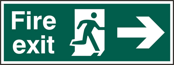 FIRE EXIT SIGN - BSS12001