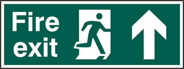 FIRE EXIT SIGN - BSS12105