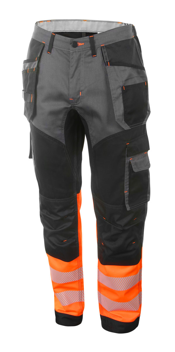 HIVIS TWO TONE TROUSERS - HVTT080ORBL