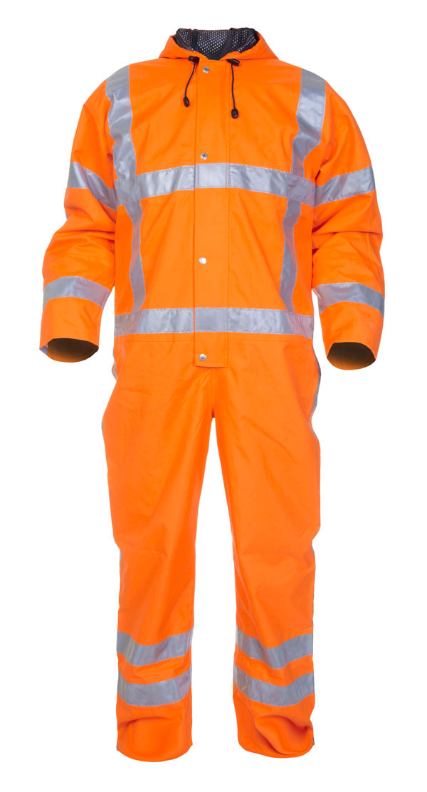 URETERP SNS HIGH VISIBILITY WATERPROOF COVERALL - HYD072380OR